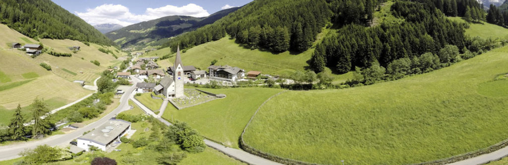 Panoramaaussicht im Jaufental